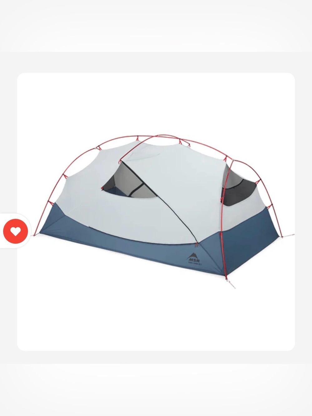 MSR Hubba Hubba HD 2 tent with rainfly